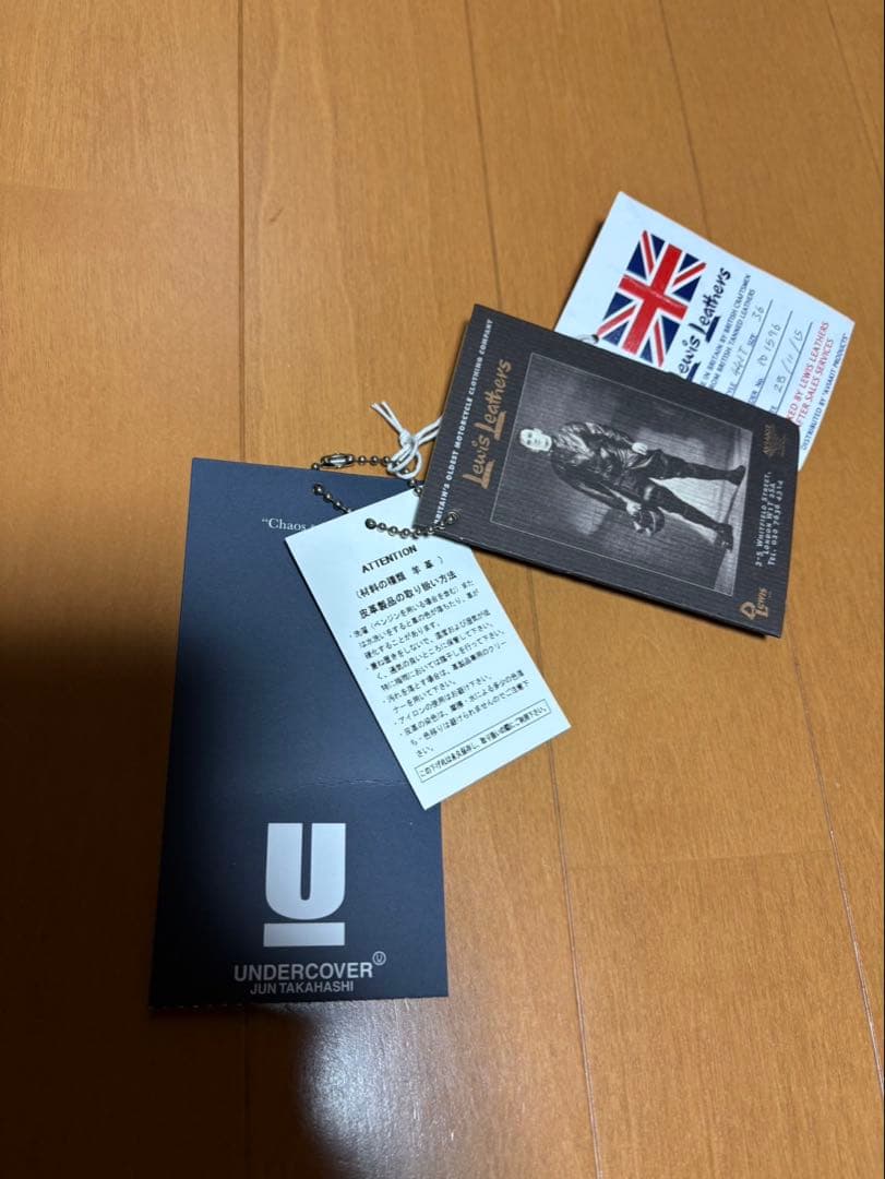 Lewis Leathers×アンダーカバー サイクロン36 シープスキン - メルカリ