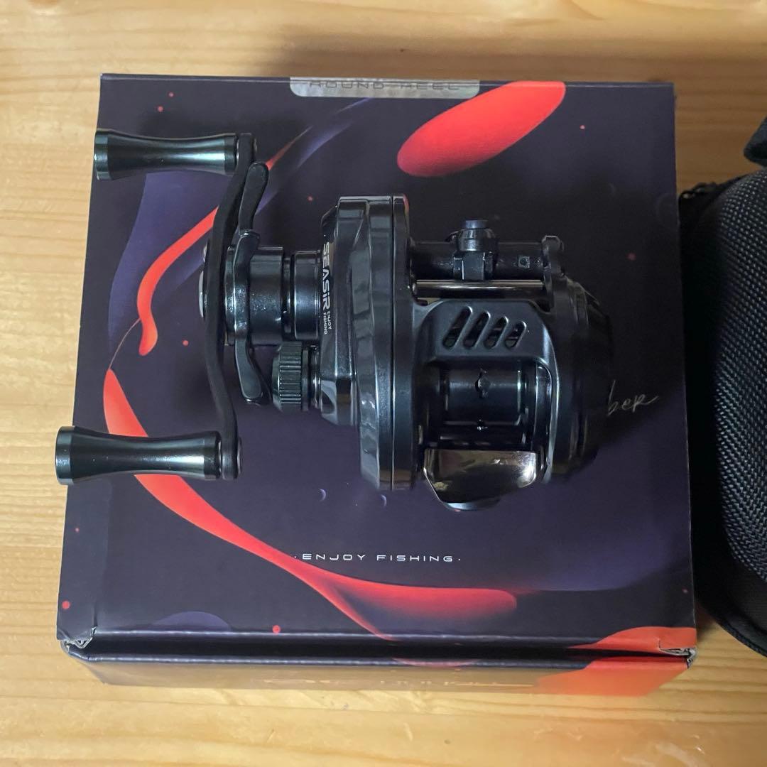新品未使用】SEASIR DC ラウンドプロ 丸型 ベイトフィネスリール
