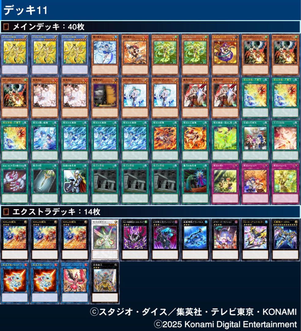 遊戯王　御巫デッキパーツ 遊戯王】DUELIST NEXUSの新規カード入り『御巫』デッキのレシピをご