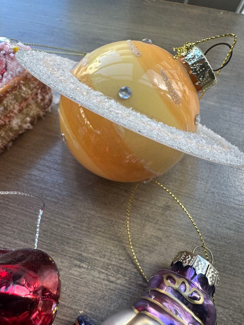 フライングタイガー ガラス製オーナメントセット クリスマス 12個