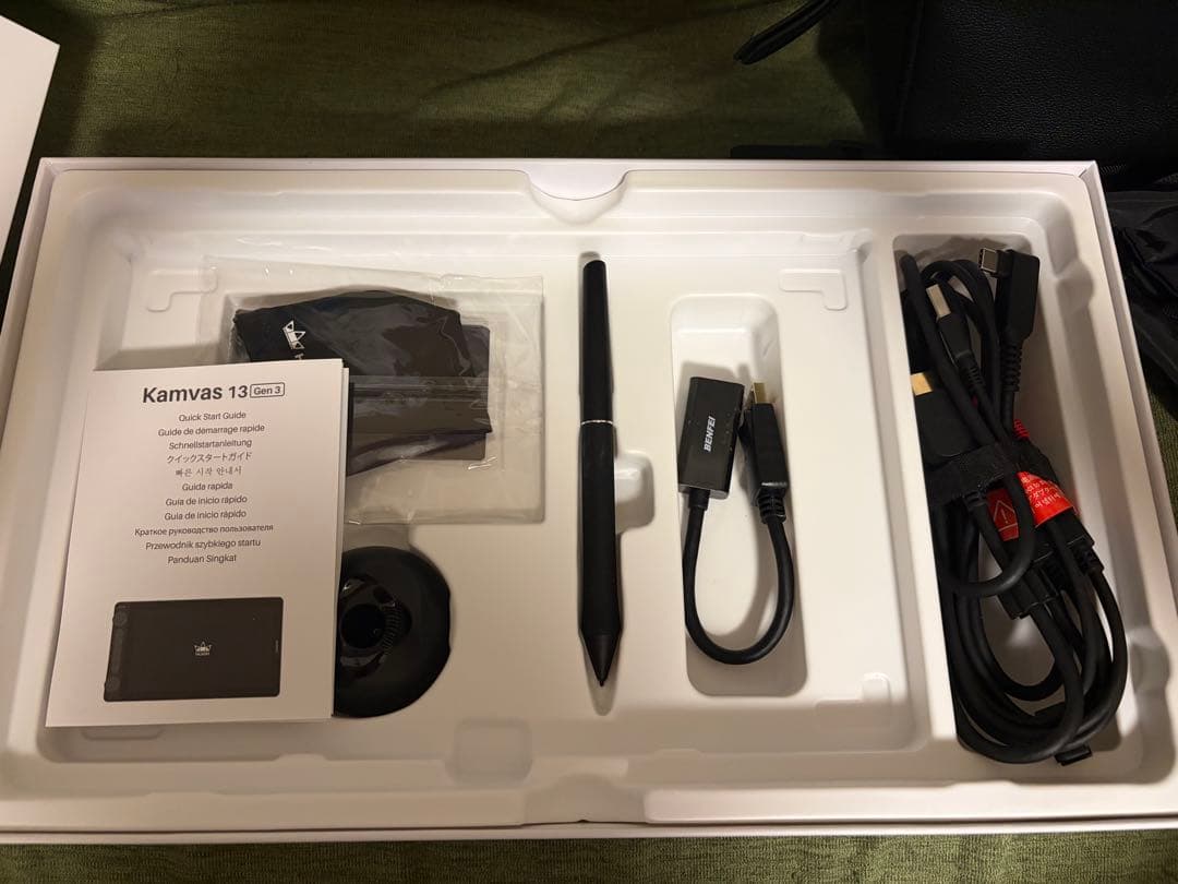 中古】KAMVAS 13 Gen 3 液晶ペンタブレット本体