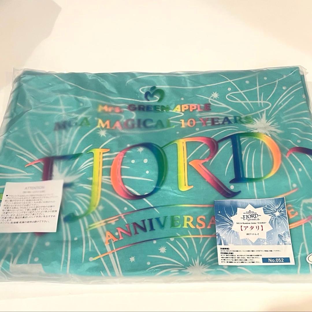 Mrs. GREEN APPLE フィヨルド アタリ あたり Tシャツグリーン