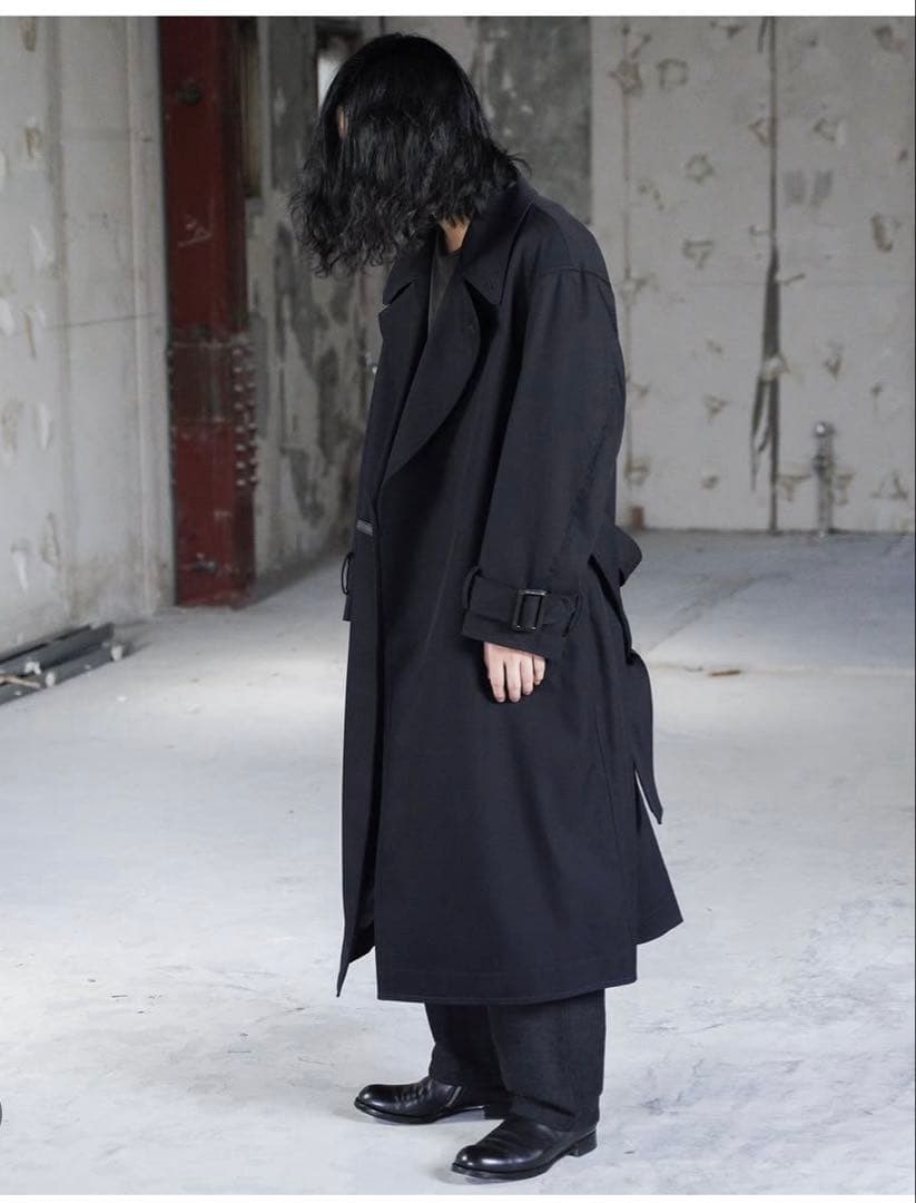 Wool Karsey Double Breasted Overcoat - メルカリ