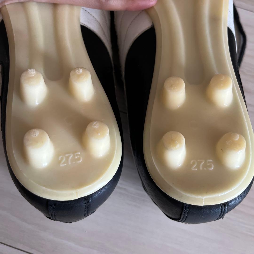 プーマ パラメヒコ ブラックホワイト スパイク 27.5cm