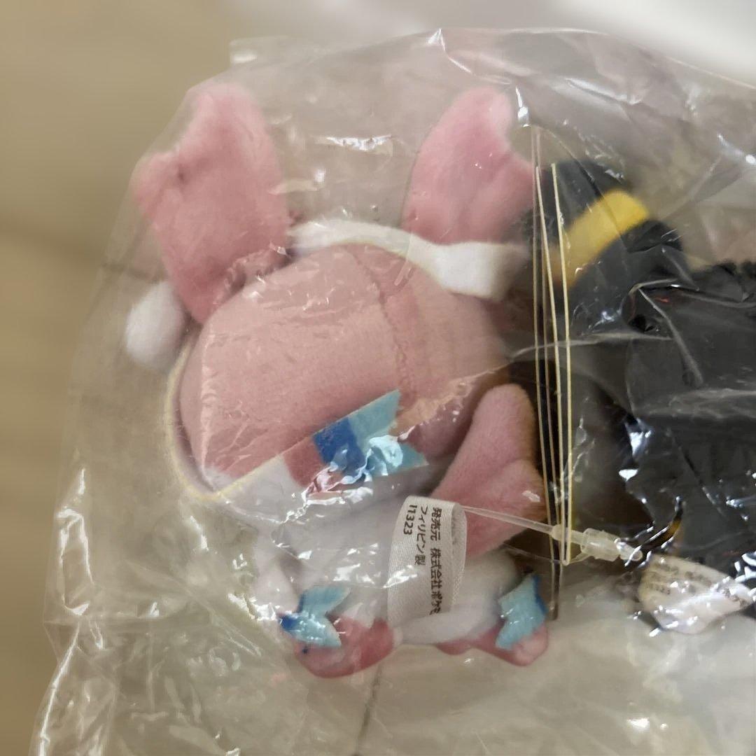 ポケットモンスター　ニンフィア、エーフィ、ブラッキー＋イーブイ＋シャワーズ