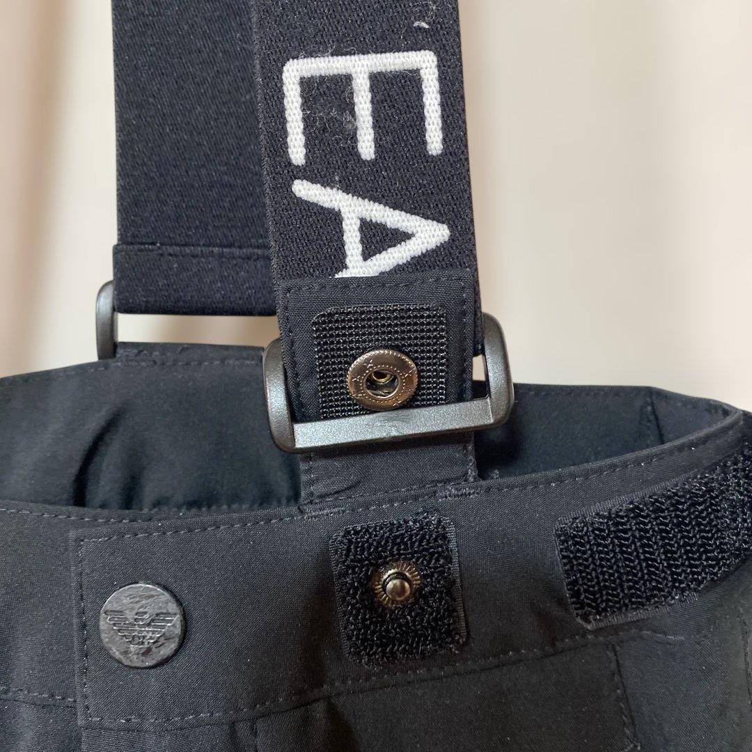 美品】EA7 黒 スキーウェア 子ども用 110cm