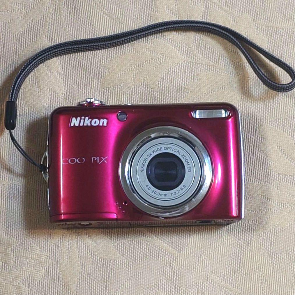 【動作確認済み】Nikon COOLPIX L23 レッド 中古 Nikon Coolpix L23