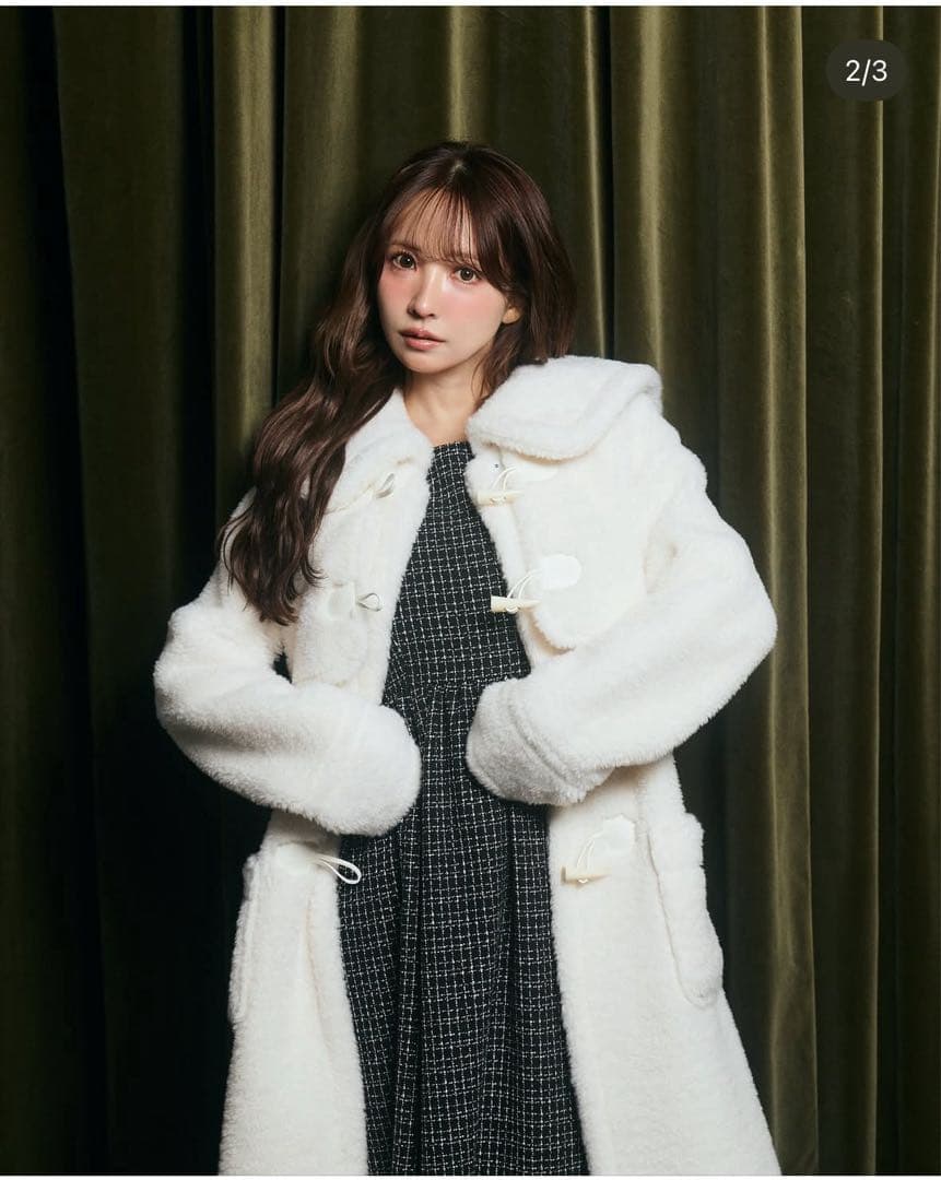 12/1まで値下 MISTREASS Fluffy Sailor Duffle