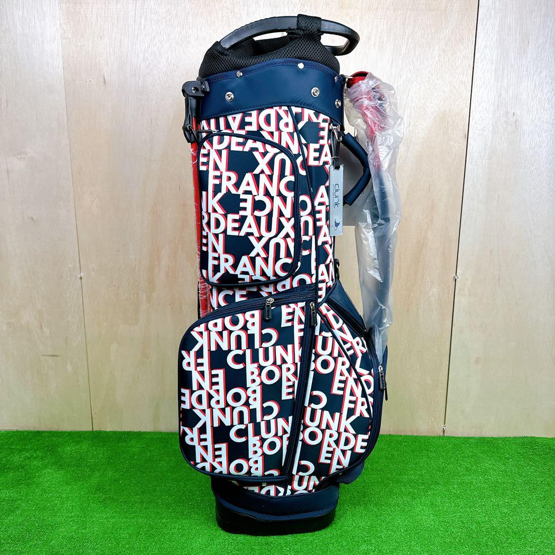 新品未使用 CLUNK キャディバッグ スタンド式 3.3kg 9.0型 軽量