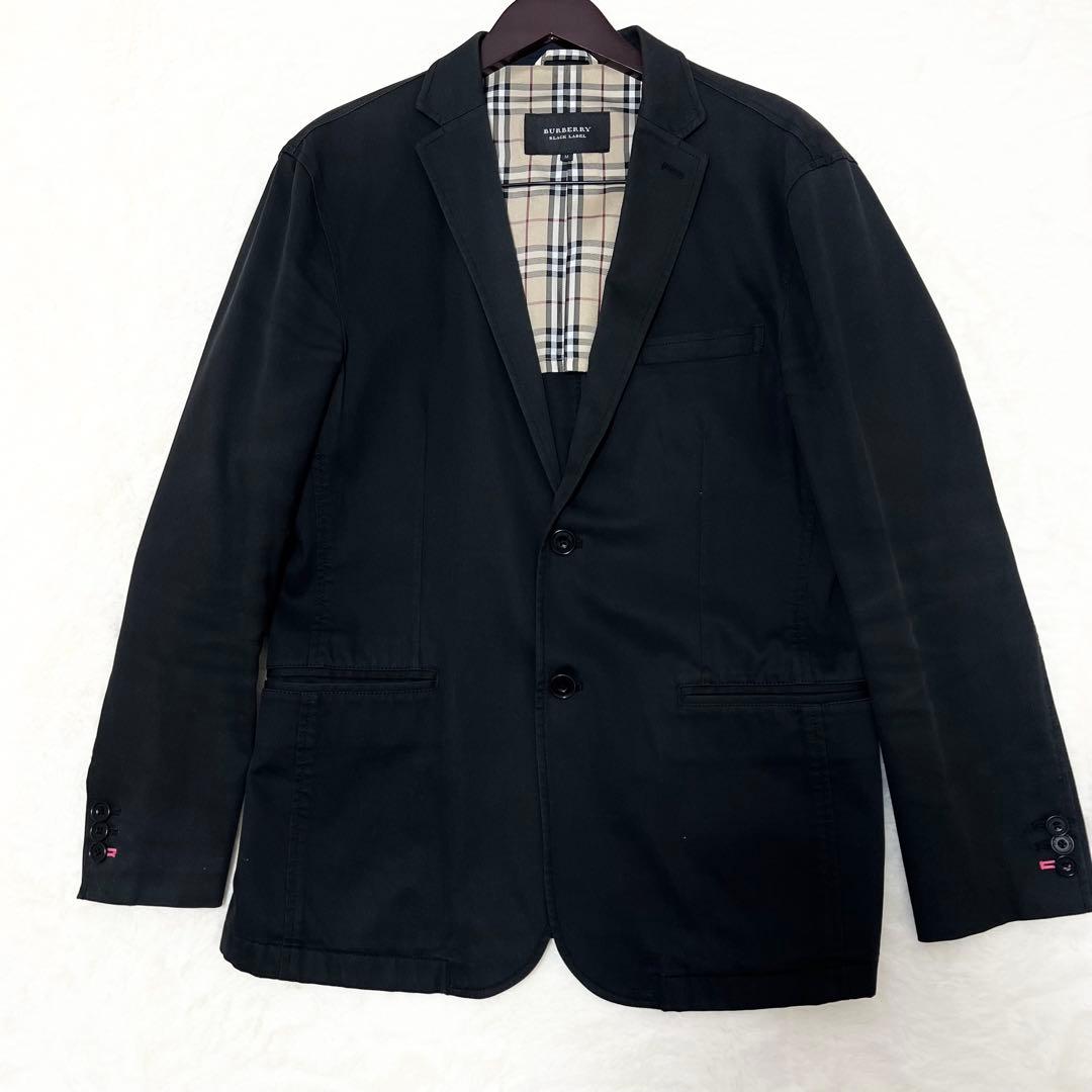 バーバリー ブラックレーベル✨️テーラードジャケット ノバチェック