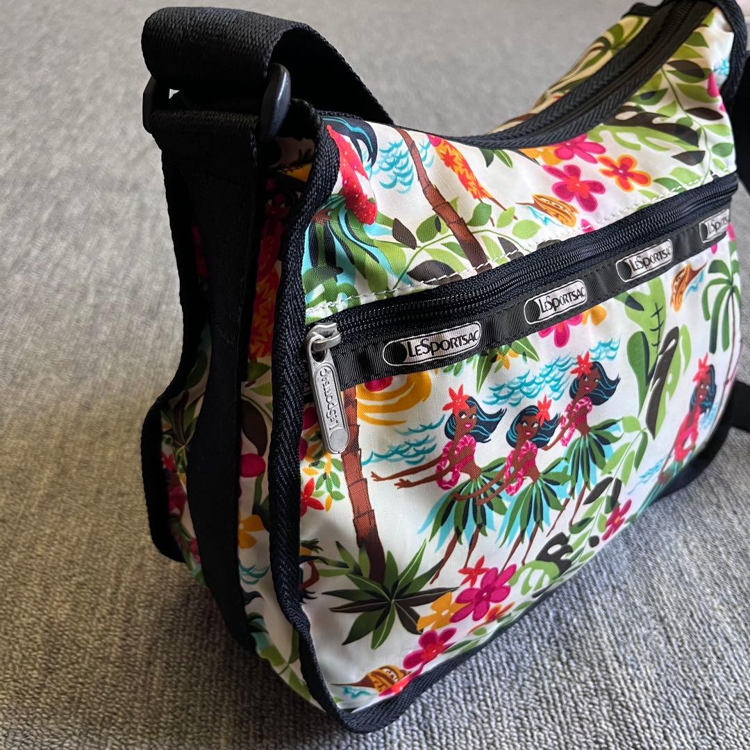 レスポートサック ハワイ限定 フラガール ショルダーバッグ ポーチ付き