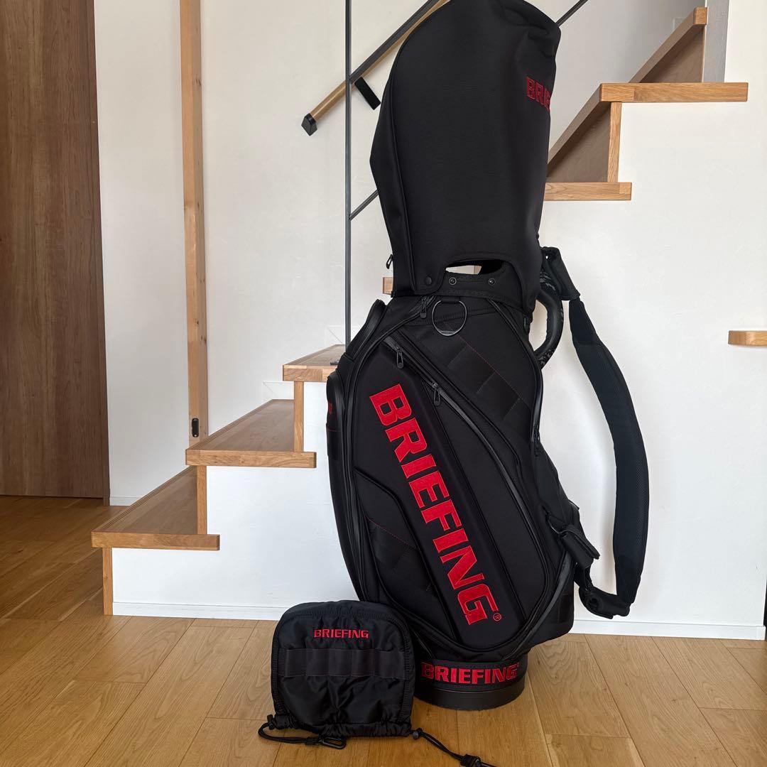 BRIEFING CR-3 #2ゴルフバッグ ブラック アイアンヘッドカバー付き ブリーフィングゴルフ】CR-3 #02 – GQ SHOP