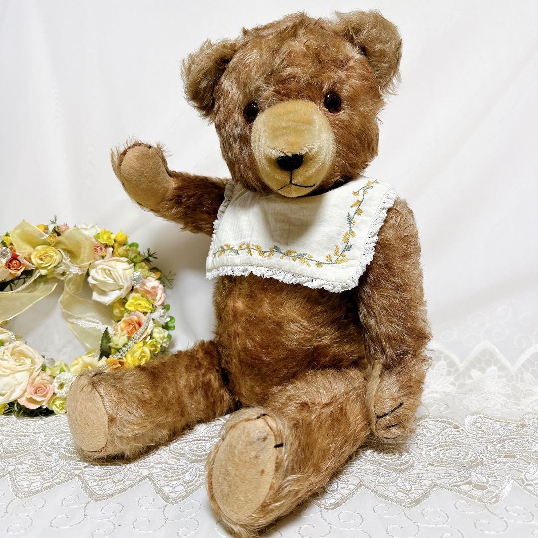 ❤️1940's❤️BIG ブラウンハーマンベア　アンティークベア　ビンテージ