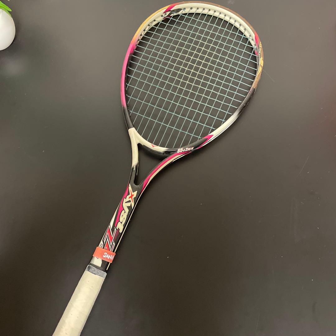 ミズノ ZZ ピンク ソフトテニスラケット - メルカリ