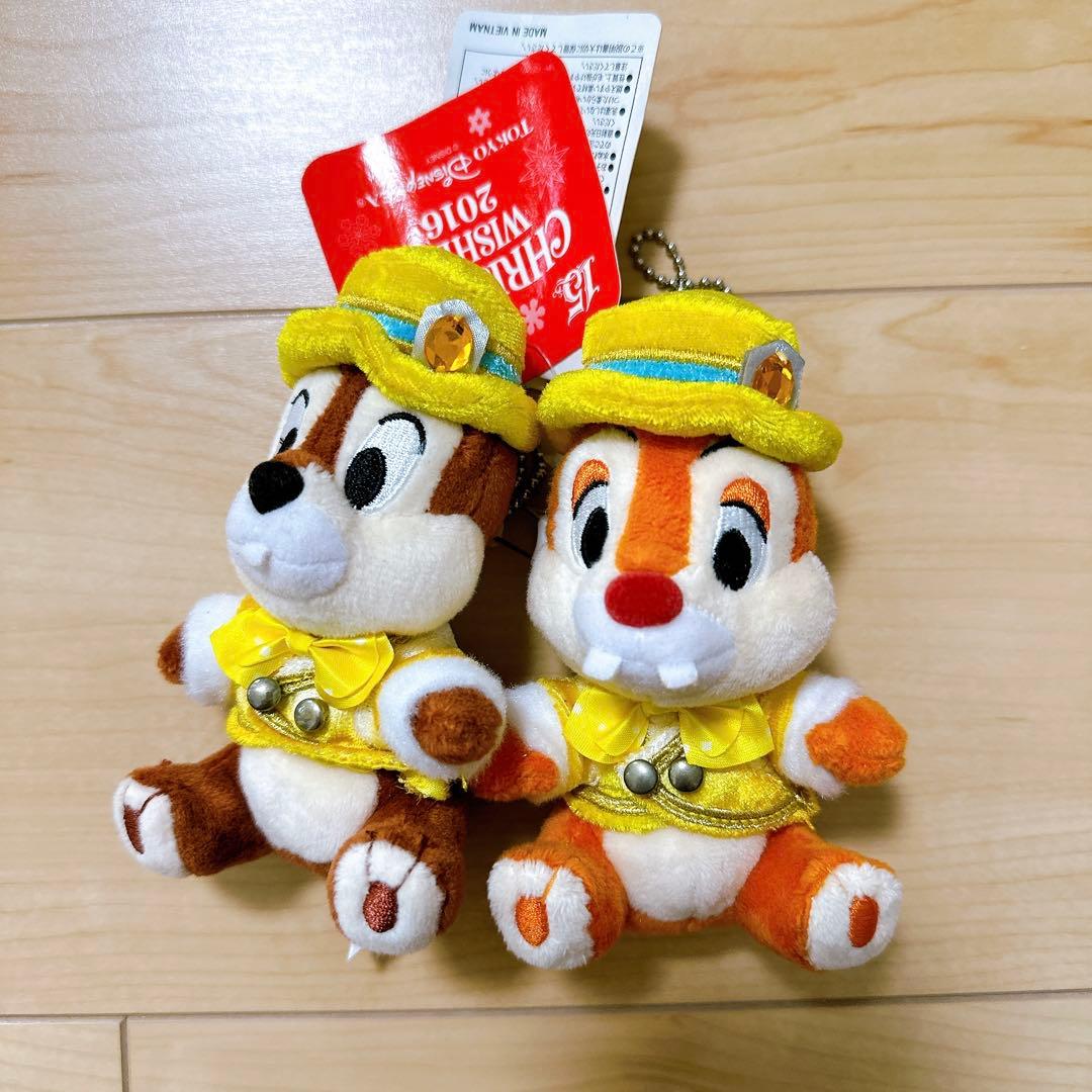 チップとデール ぬいぐるみ マスコット ぬいば クリスマス 2016 - メルカリ