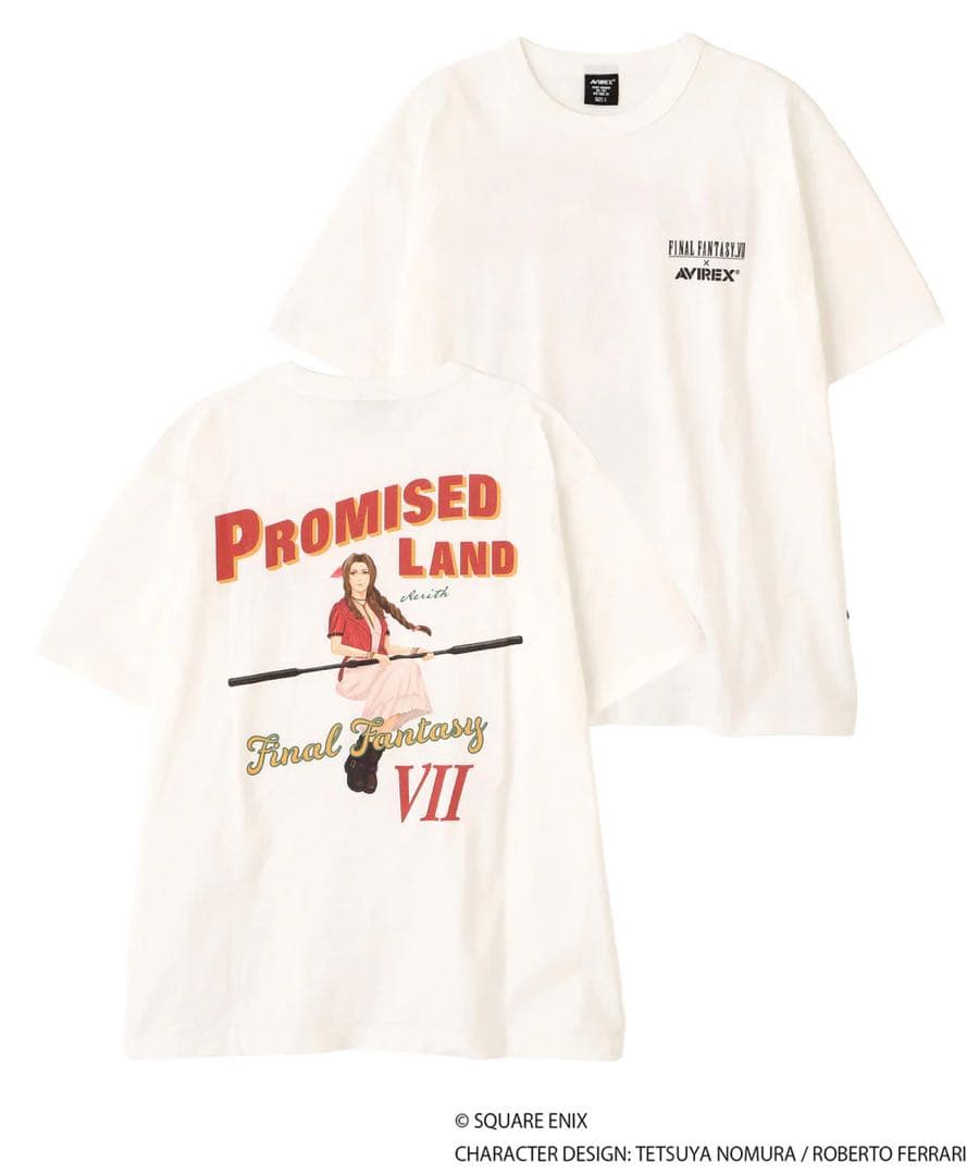 AVIREX Final Fantasy VII ff7 エアリス tシャツ - メルカリ