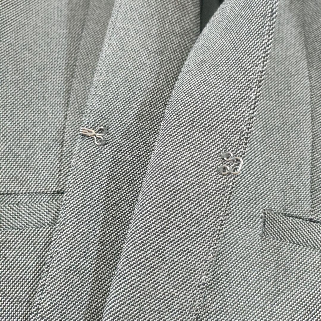 美品✨LES MUSE セットアップ ツーパンツ ノーカラージャケット グレー