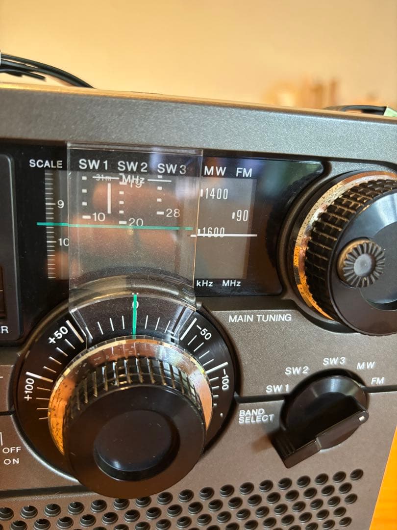 ソニー スカイセンサーICF-5900 前期型 動作確認済 ACアダプター付