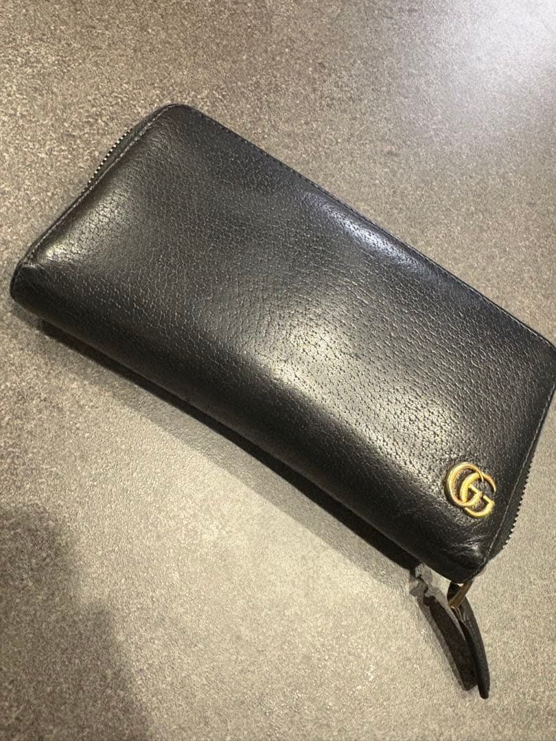 武*樹様 GUCCI ブラック　長財布 楽天市場】グッチ GUCCI ジップアラウンドウォレット GGマトラッセ