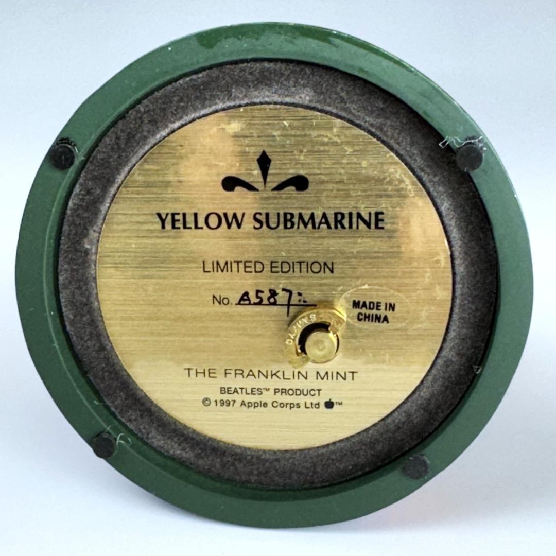 ビートルズ フランクリンミント オルゴール イエローサブマリン Beatles