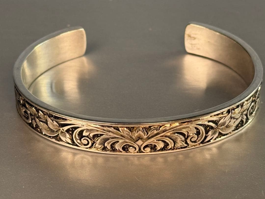 D.E.OSCAR製ハンドグレーブ925シルバー ブレスレット Mサイズ