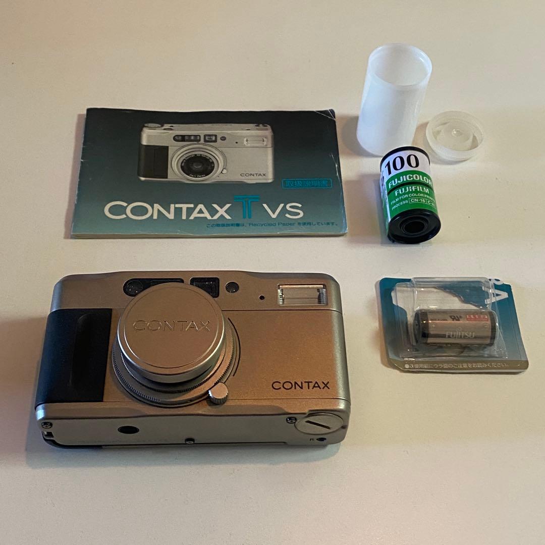 CONTAX TVS コンタックス フィルムカメラ おまけ付き CONTAX TVS コンタックス フィルムカメラ おまけ付き - メルカリ
