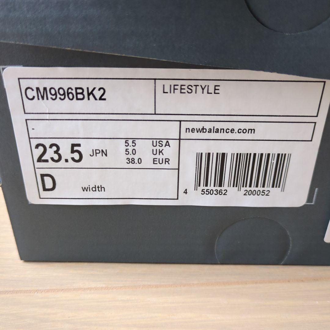 靴 NEW BALANCE CM996BK2 (23.5cm)