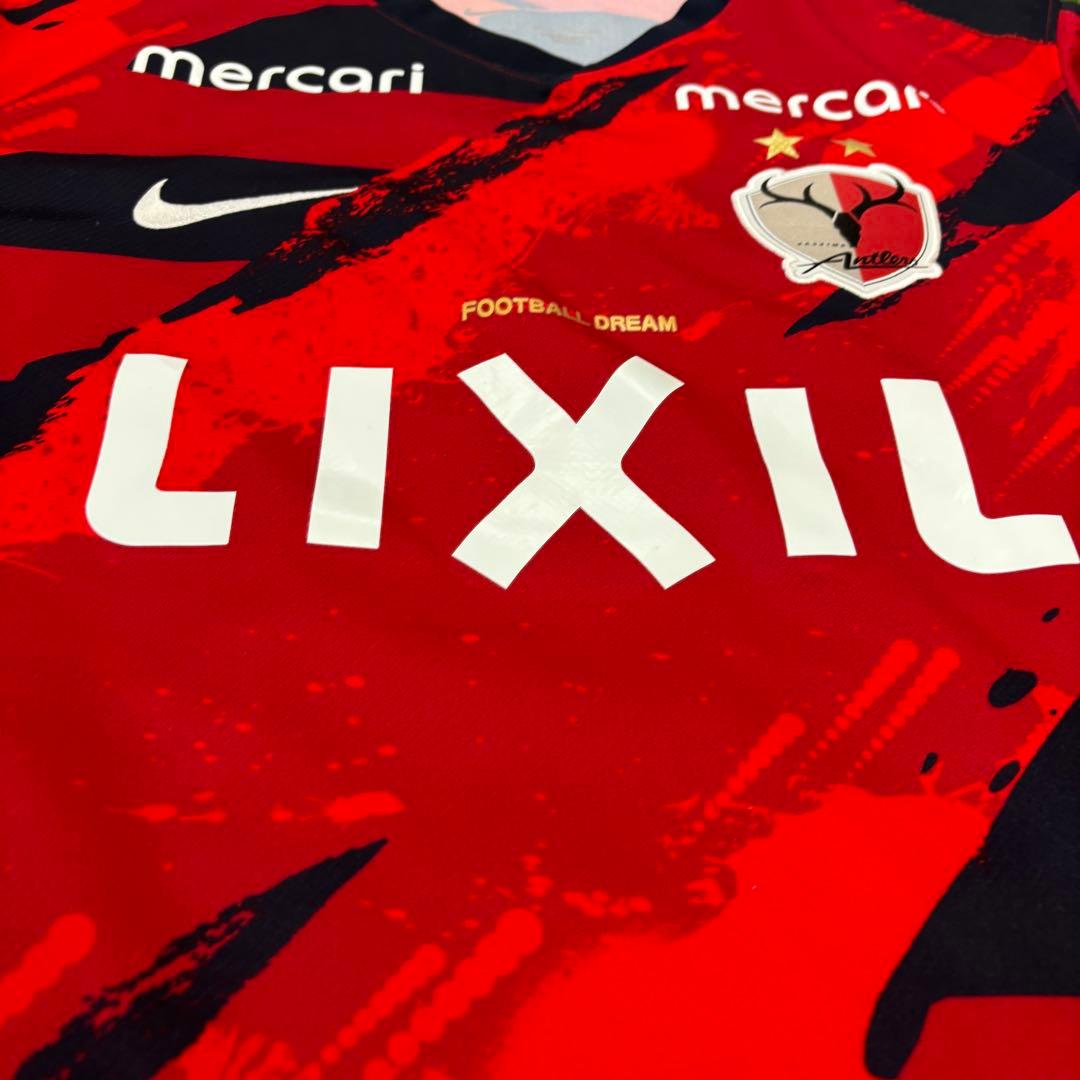 即日発送 美品】鹿島アントラーズ 2025 ユニフォーム 2XL 知念慶13