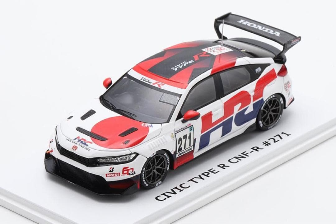 数量限定 1/43 HONDA CIVIC Type R CNF-R #271 - メルカリ