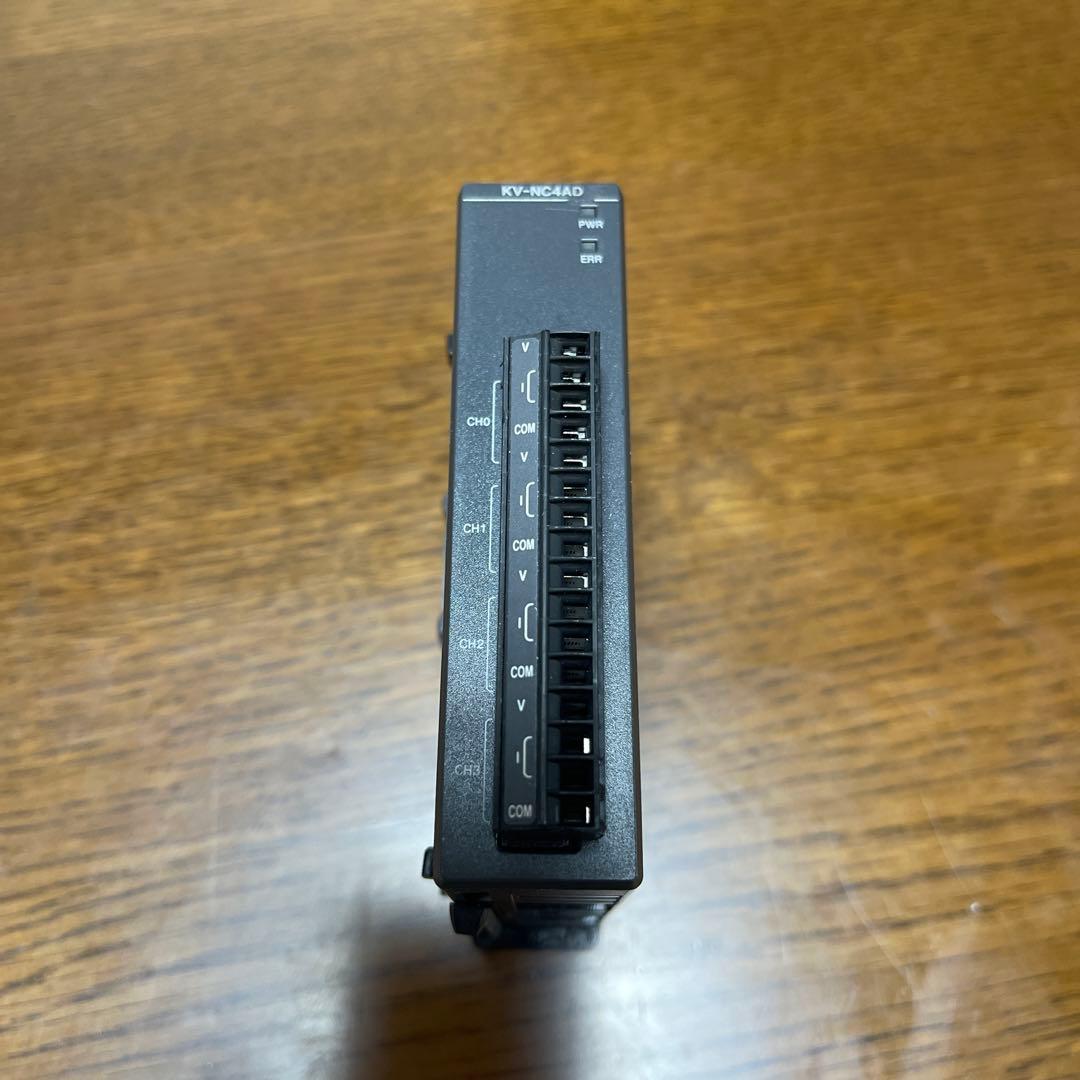 キーエンス　アナログ入力ユニット　KV-NC4AB KV-NC4AD 美品/取付のみ 拡張アナログ入力ユニット キーエンス | 中古