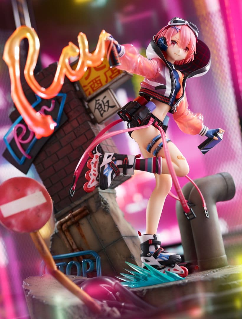 Re:ゼロ ラム -Neon City Ver.- 1/7スケールフィギュア