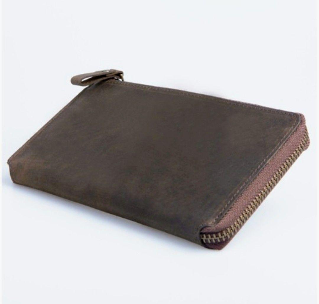 ハレルヤ　小さい長財布　ダークブラウン　チョコ TIDY pot 小さい 長財布 Hallelujah