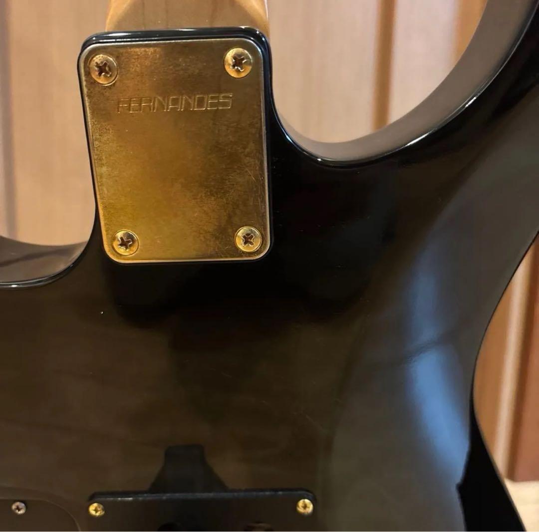FERNANDES FGZ400 ゴールドパーツ仕様 トレモロアーム ケース付 - メルカリ