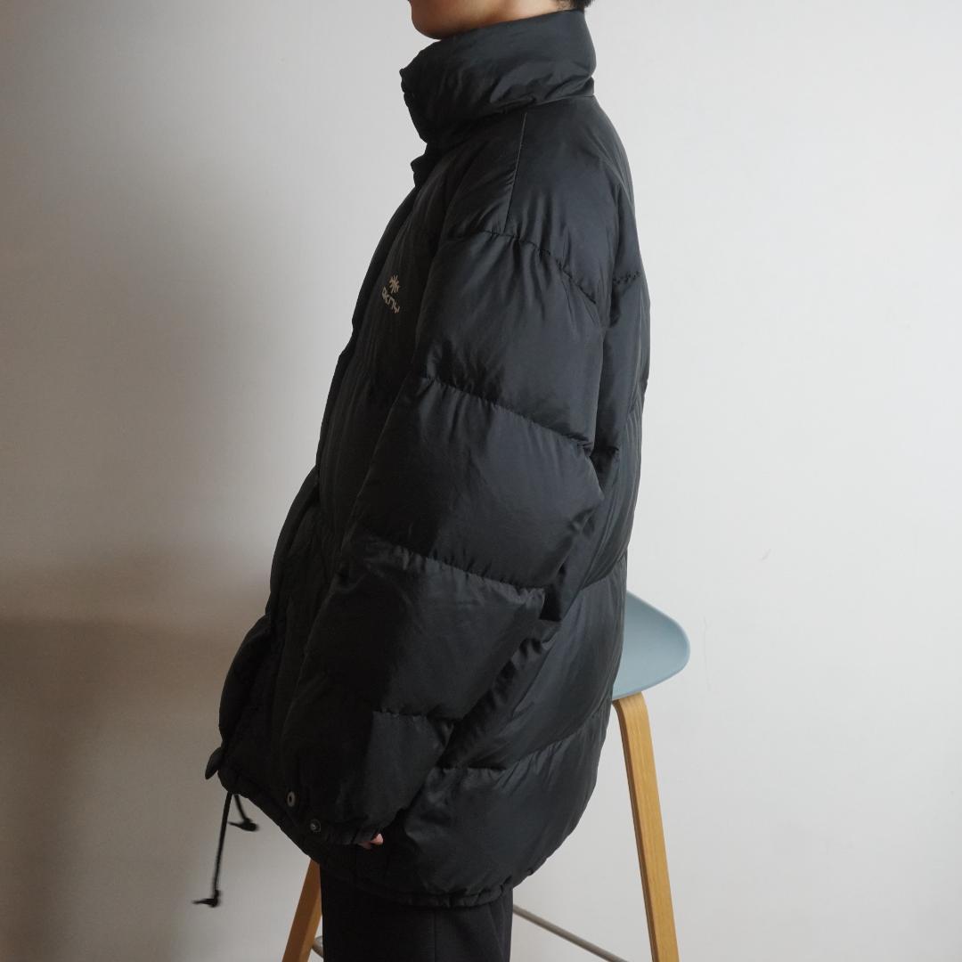 90s DKNY ダウンジャケット 刺繍ロゴ ブラック サイズS/IW194 - メルカリ