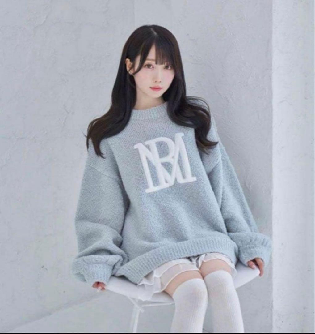 rosemuse ロゼミューズ ロゴニット logo AP puffy knit - メルカリ