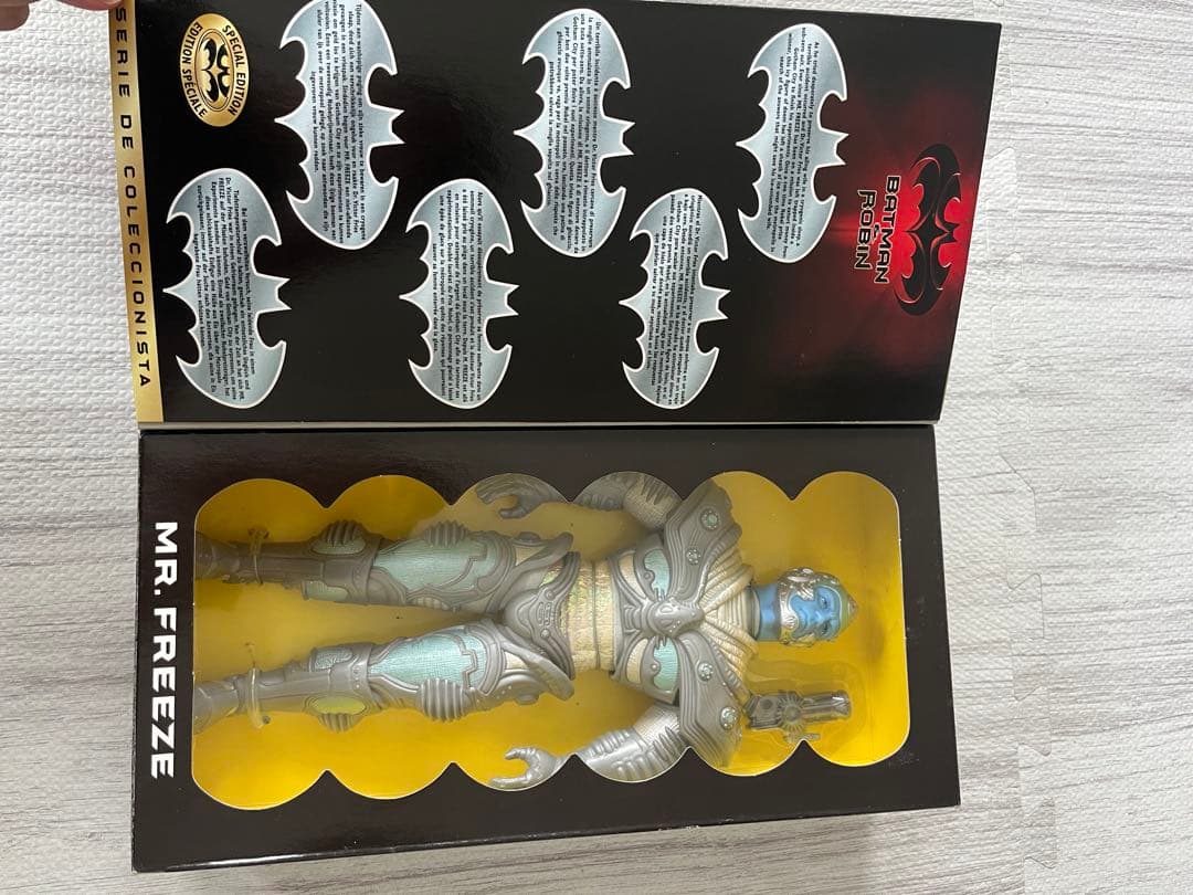 バットマン＆ロビンMr. Freeze 3点セット 25年以上前の商品です！