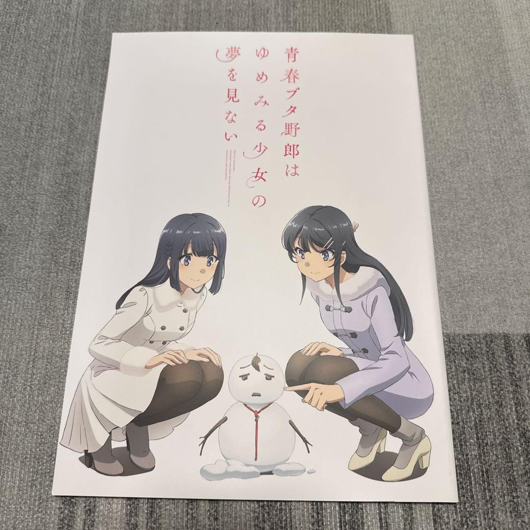 映画 青春ブタ野郎はゆめみる少女の夢を見ない パンフレット - メルカリ
