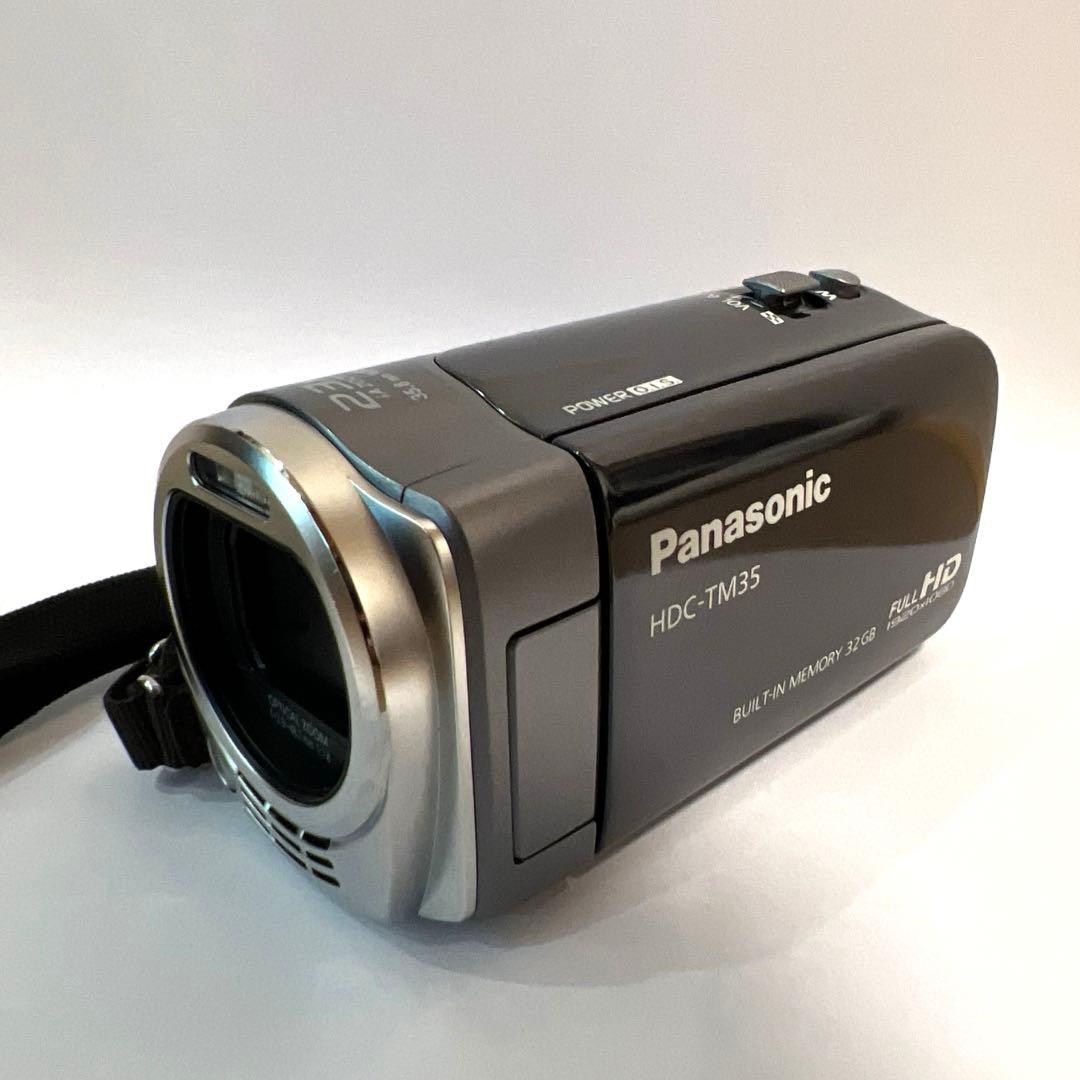 Panasonic HDC-TM35 ビデオカメラ 純正ケース付 概要 デジタルハイビジョンビデオカメラ HDC-TM35 | デジタルビデオ