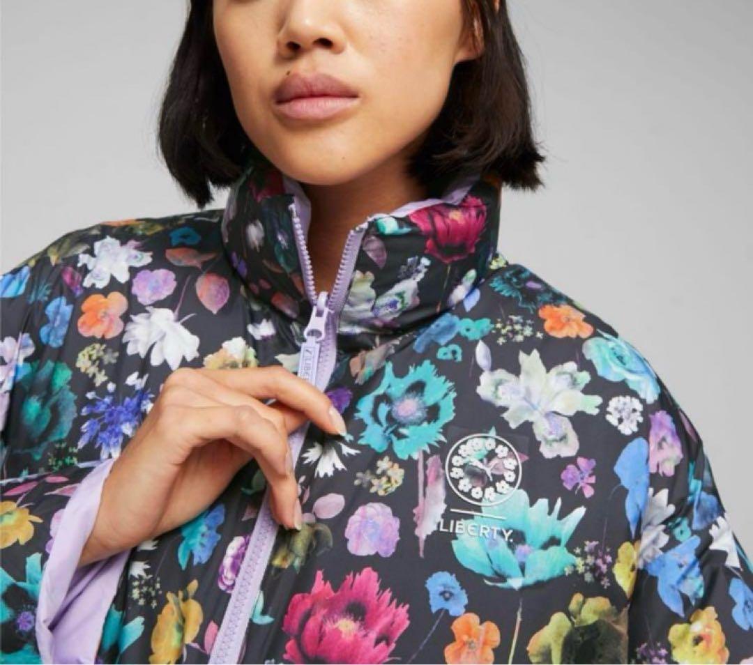 プーマ リバティ 中綿 ジャケット M LIBERTY AOP 622211 - メルカリ