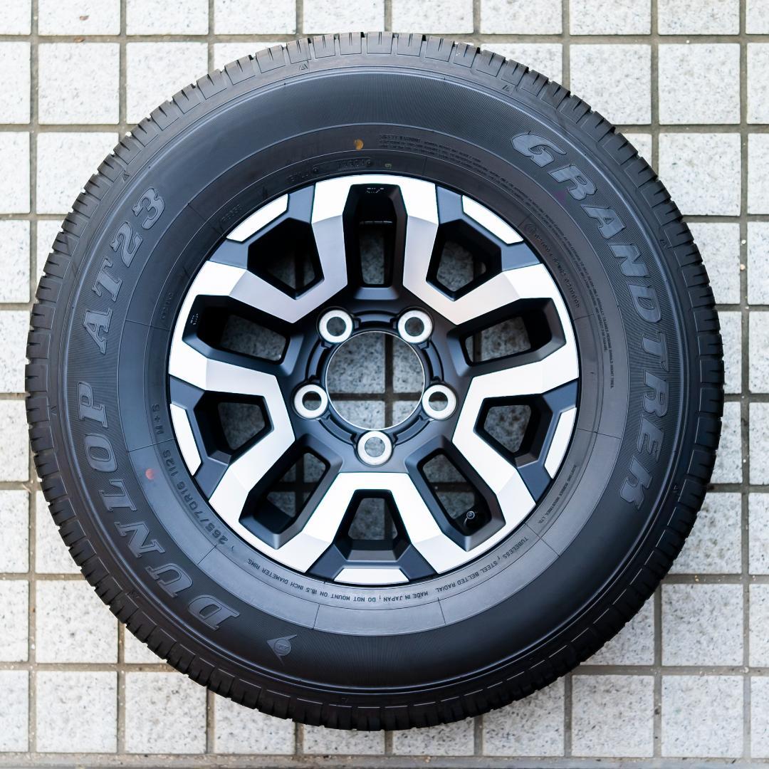 再再販ランドクルーザー70 純正タイヤホイール（サブタイヤ）1本 新車