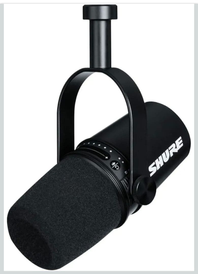 し*ん様 SHURE MV7 コンデンサーマイク ブラック Amazon.co.jp: SHURE シュア MV7 ポッドキャストマイクロホン MV7-K-J