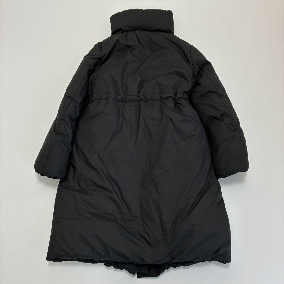 Theory セオリー☆限定 スタンドカラーロングダウンコート P ブラック