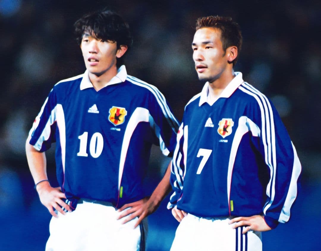 千*い様 2001 コンフェデレーションズカップ 長袖ユニフォーム 中田