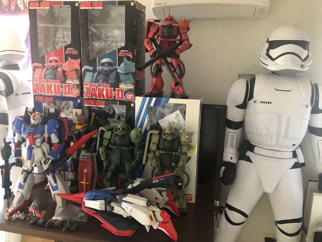 1/35 ジャンボグレード9体セット ガンダム ザクII Zガンダム 希少