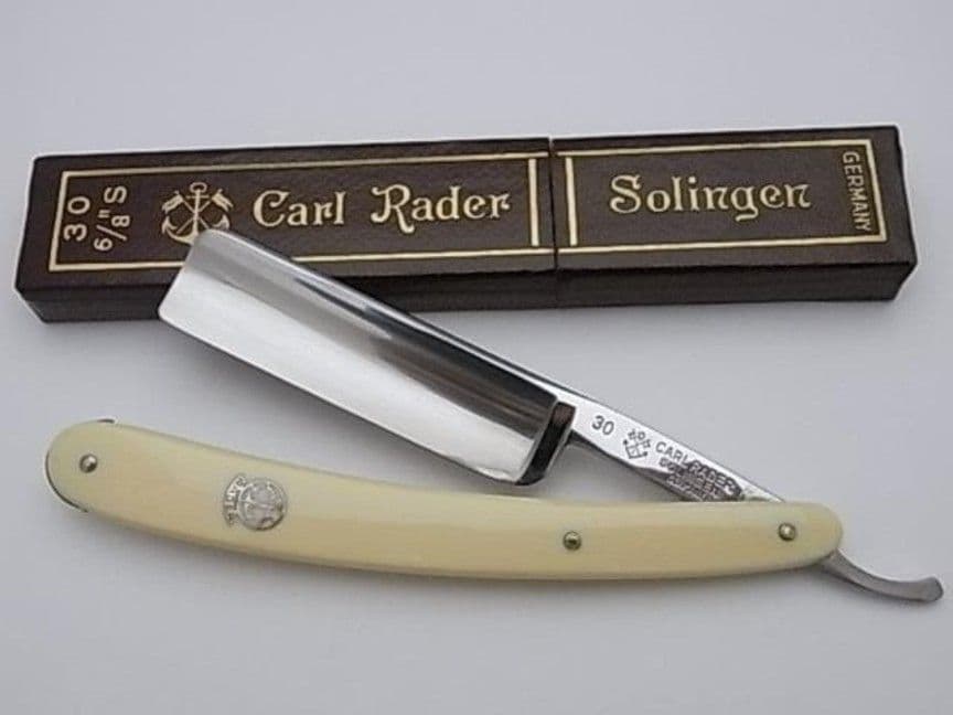 未使用 西洋剃刀 名工 Carl Rader 30 カミソリ かみそり レザー 未使用 西洋剃刀 名工 Carl Rader 30 カミソリ かみそり レザー未使用