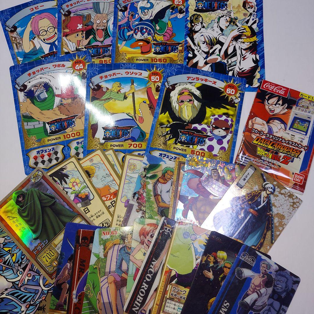 大量まとめ】レトロカード ドラゴンボール ワンピース デジモン