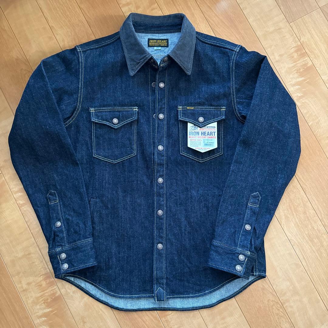 IRON HEART アイアンハート　CPOデニムシャツジャケット　16oz IRON HEART/アイアンハート】 シャツ/ ブランケット裏地付き C.P.O