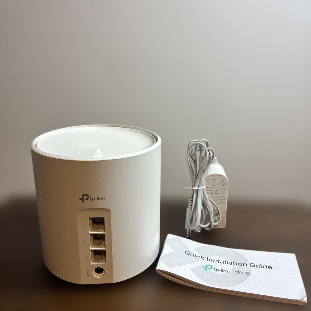 TP-Link Deco X50 AX3000 無線LANルーター 動作確認のみ Deco X50 | AX3000 メッシュWi-Fi 6システム | TP-Link 日本