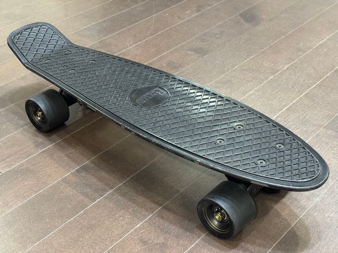 Penny 22インチ 日本限定 ペニー 黒×金×カモフラ スケボー クルーザー