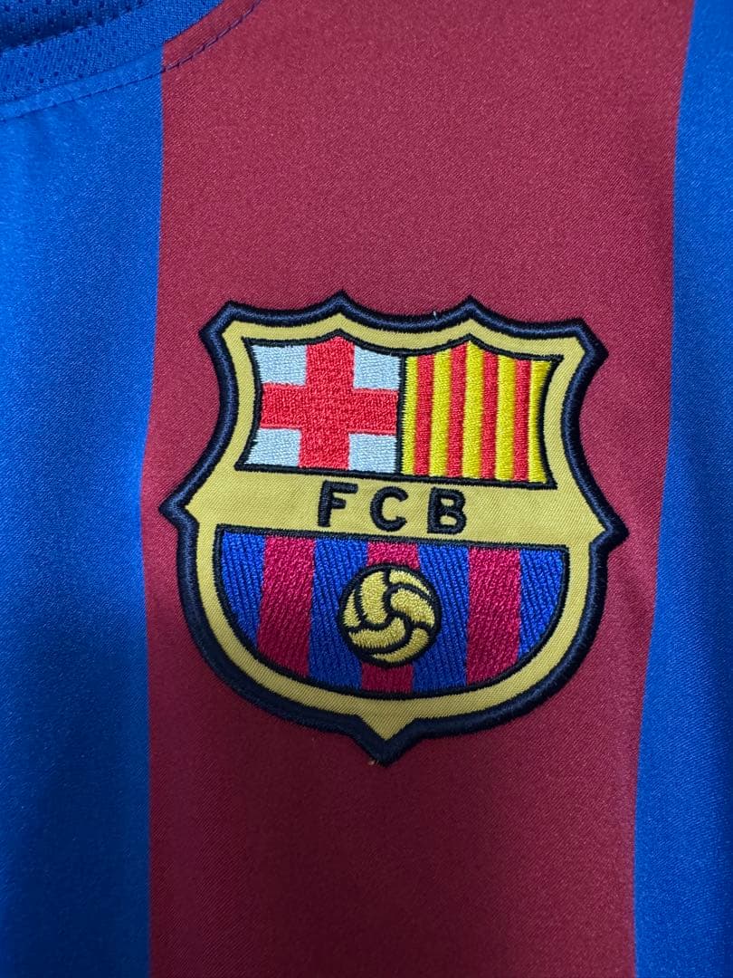 正規品 2004/2005 FCバルセロナ♯10 ロナウジーニョ 【Lサイズ